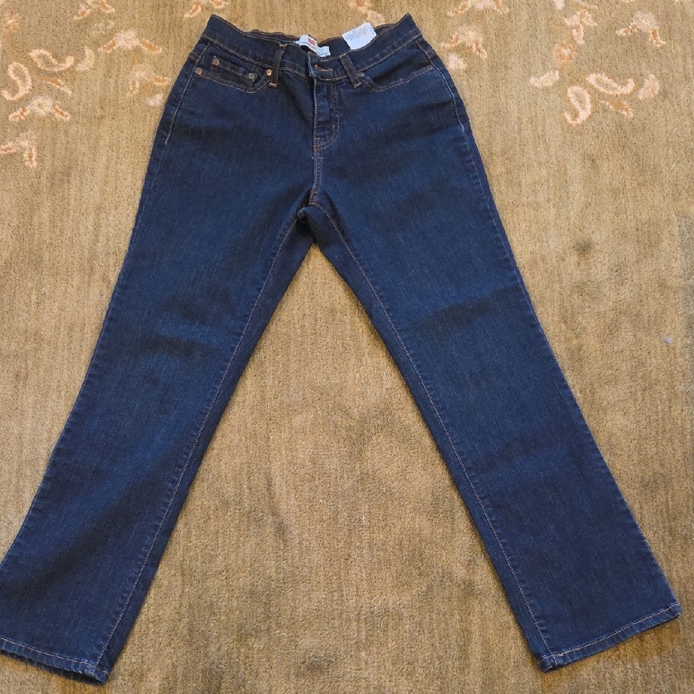 Levi's Dark Blue Straight Leg Women's Jeans